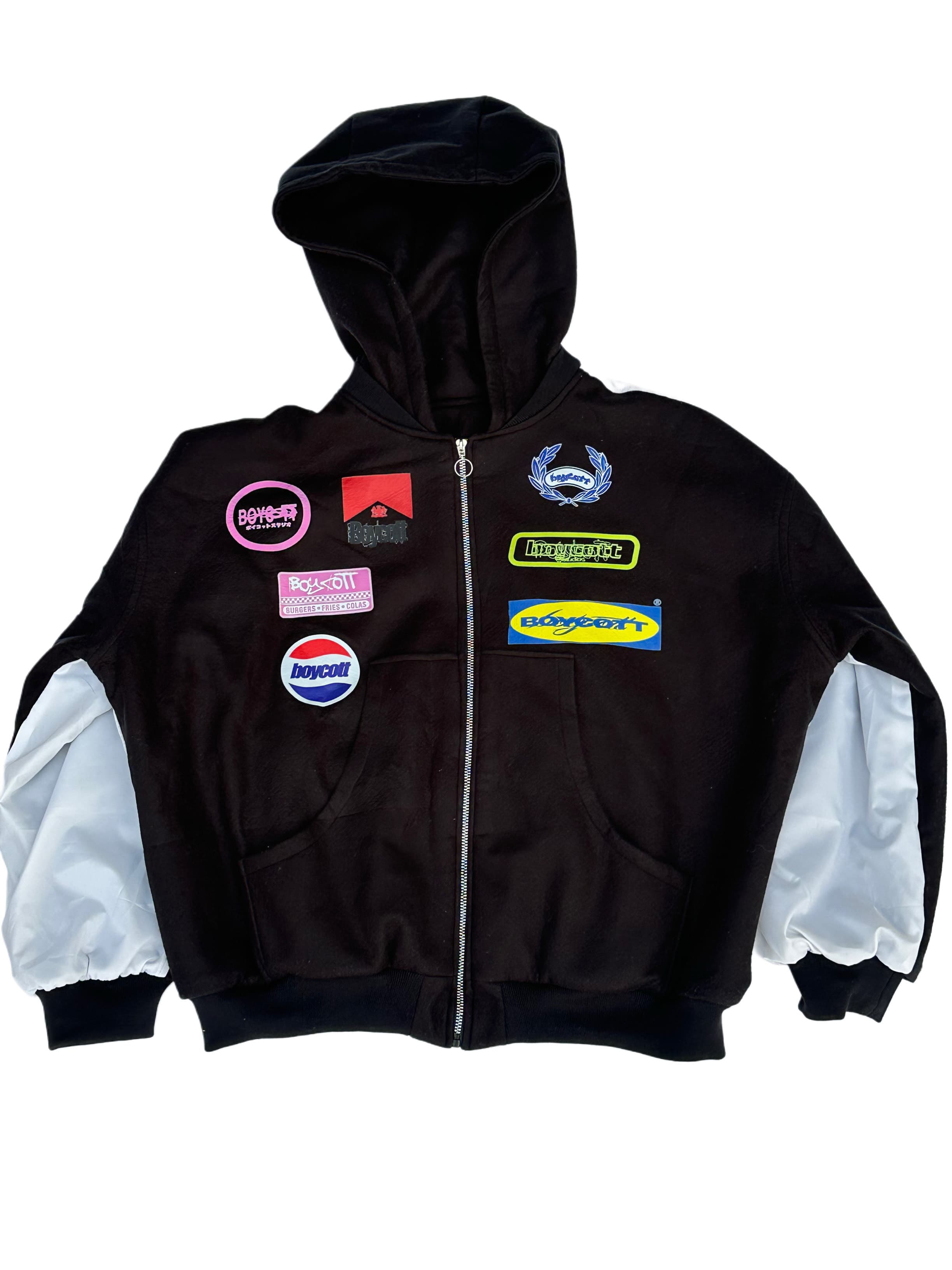 BLACK BCS LOGOFLIP ZIP